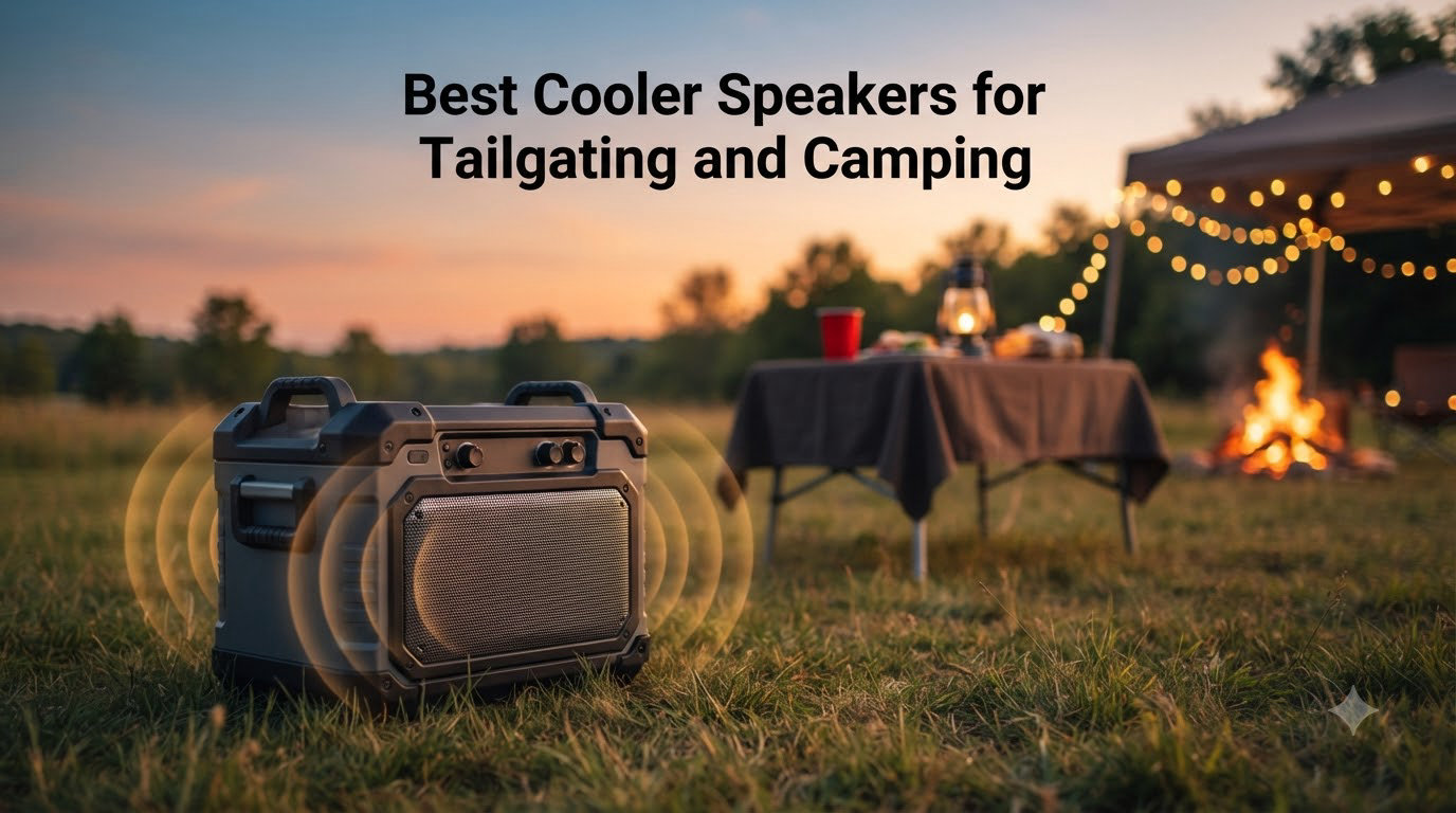 Best Cooler Speakers for Tailgating and Camping