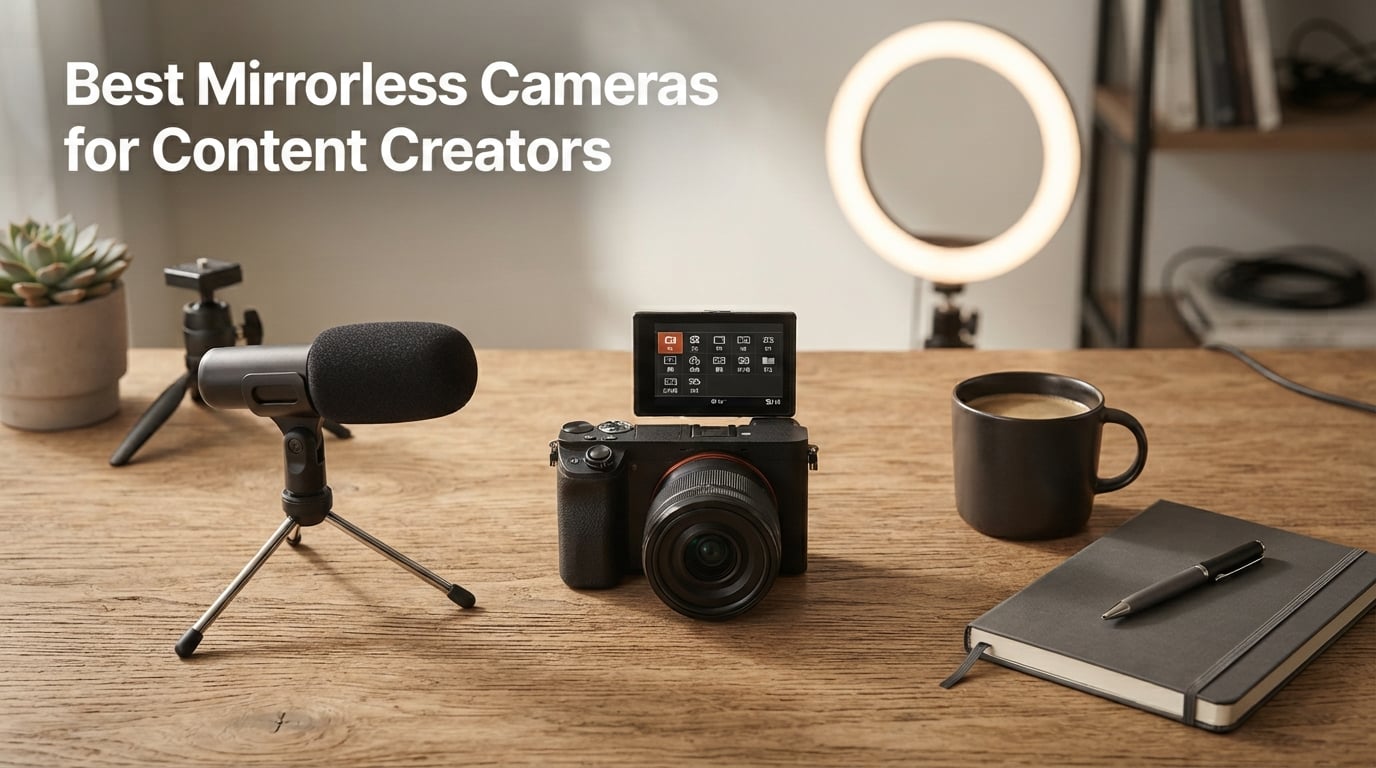 Best Mirrorless Cameras for Content Creators