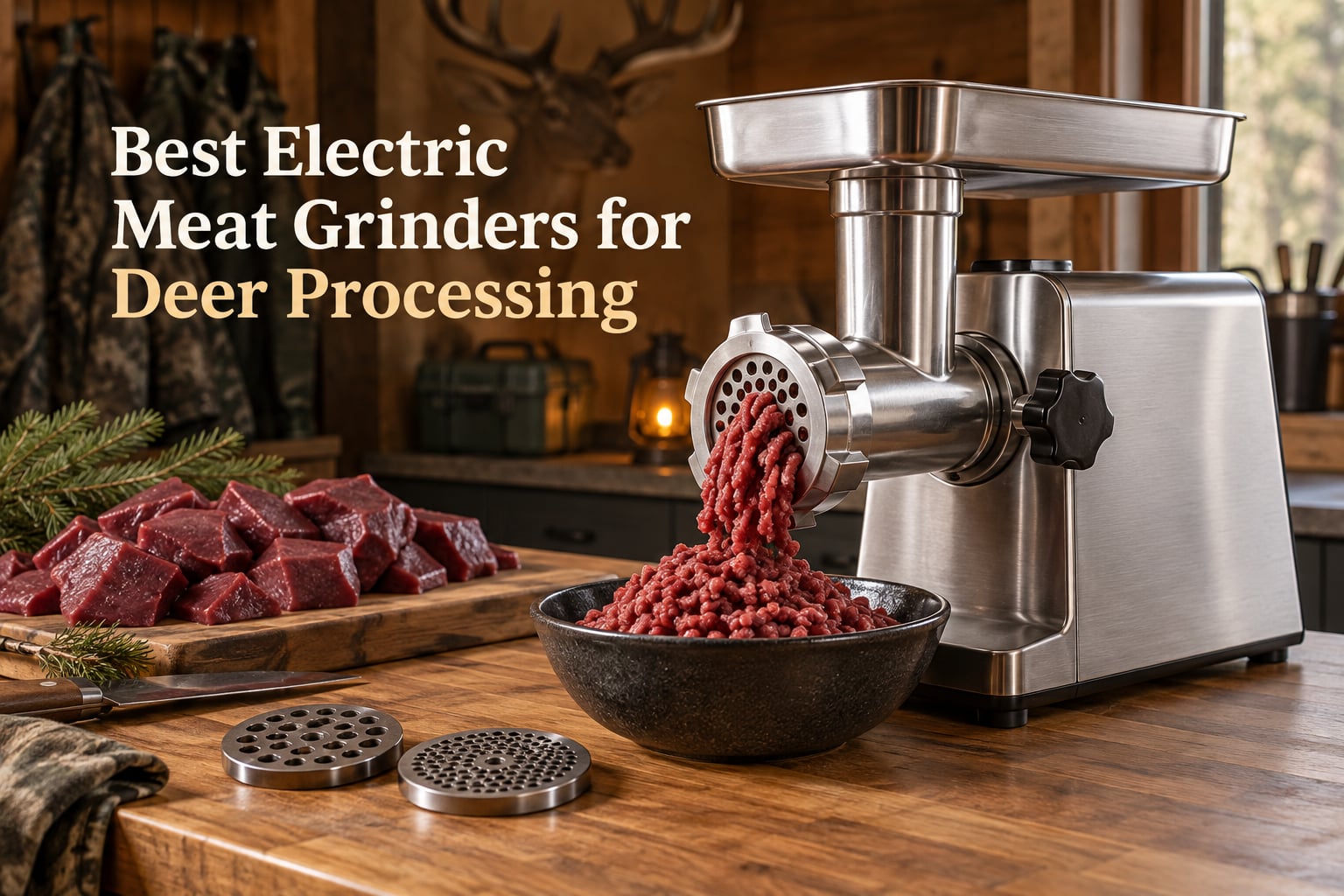 Best Electric Meat Grinders for Deer Processing