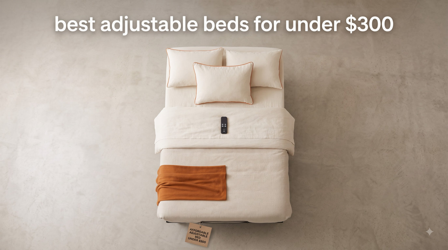 best adjustable beds for under $300