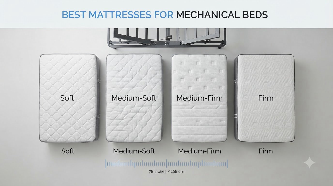 best mattresses for mechanical beds