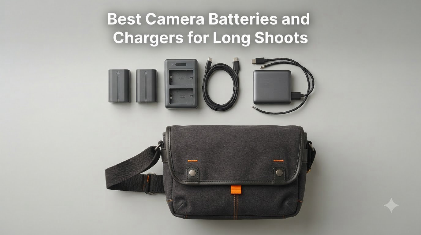Best Camera Batteries and Chargers for Long Shoots