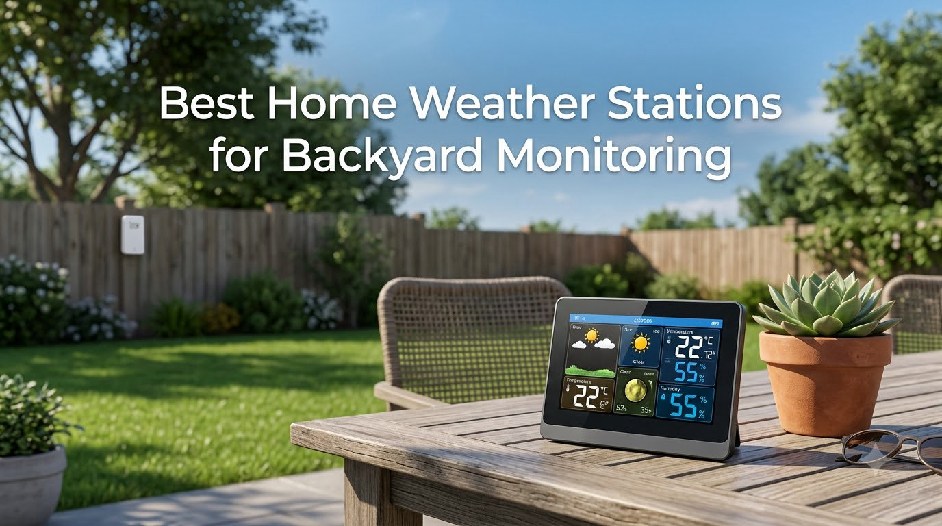 Best Home Weather Stations for Backyard Monitoring