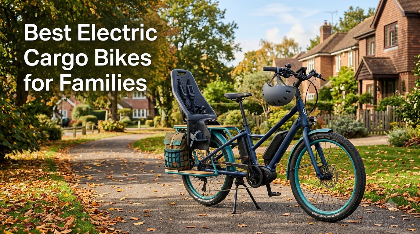 Best Electric Cargo Bikes for Families