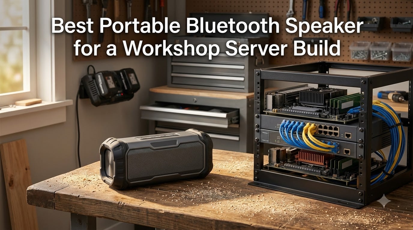 Best Portable Bluetooth Speaker for a Workshop Server Build