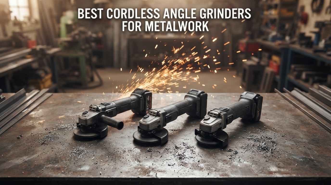 Best Cordless Angle Grinders for Metalwork