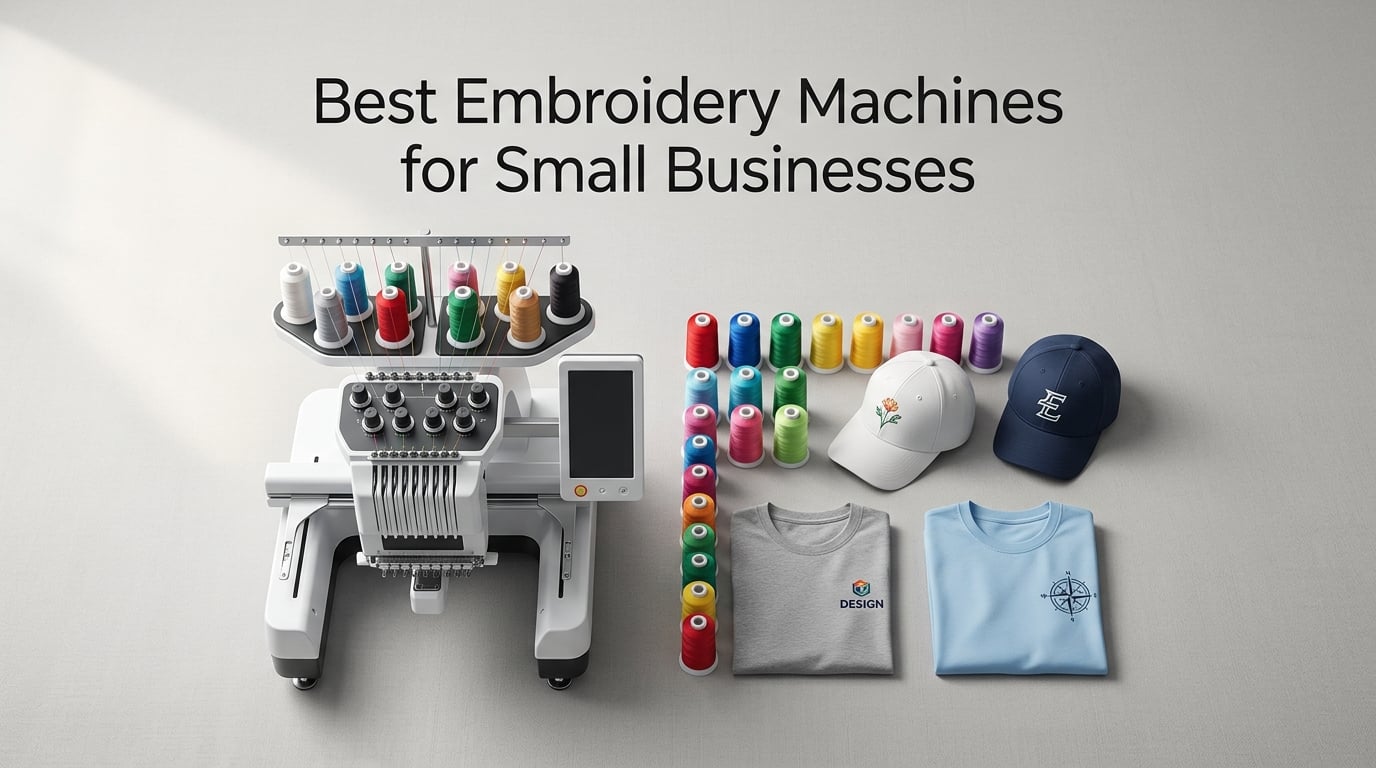 Best Embroidery Machines for Small Businesses