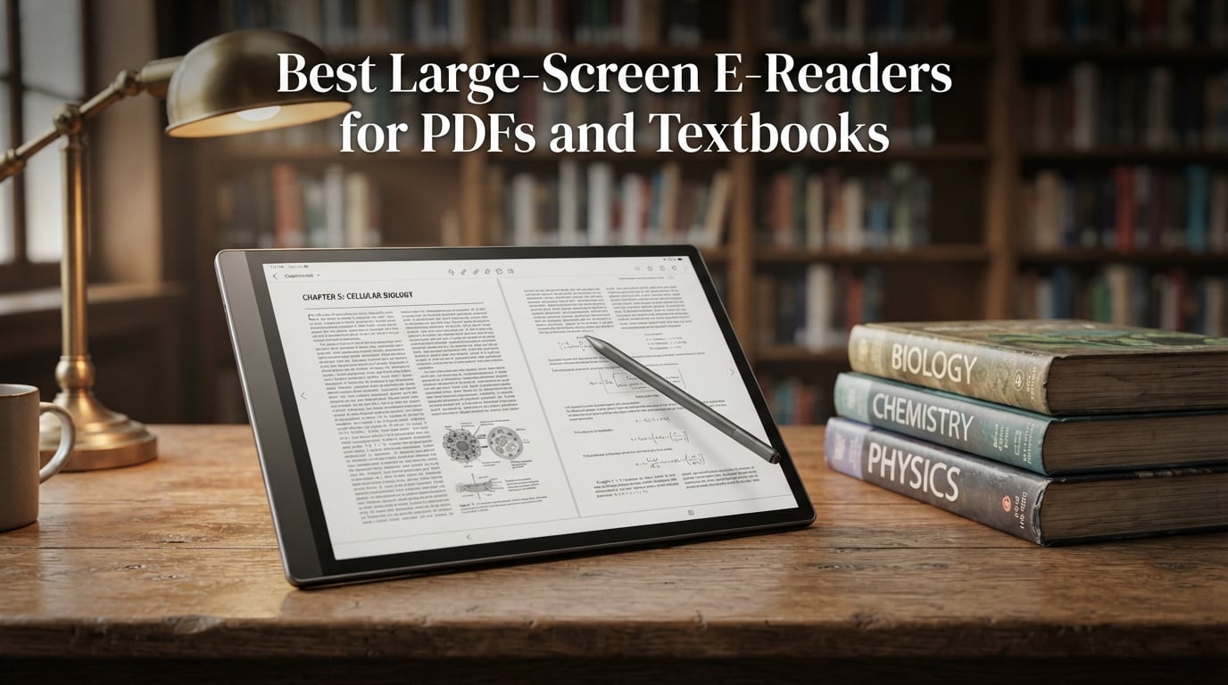 Best Large-Screen E-Readers for PDFs and Textbooks