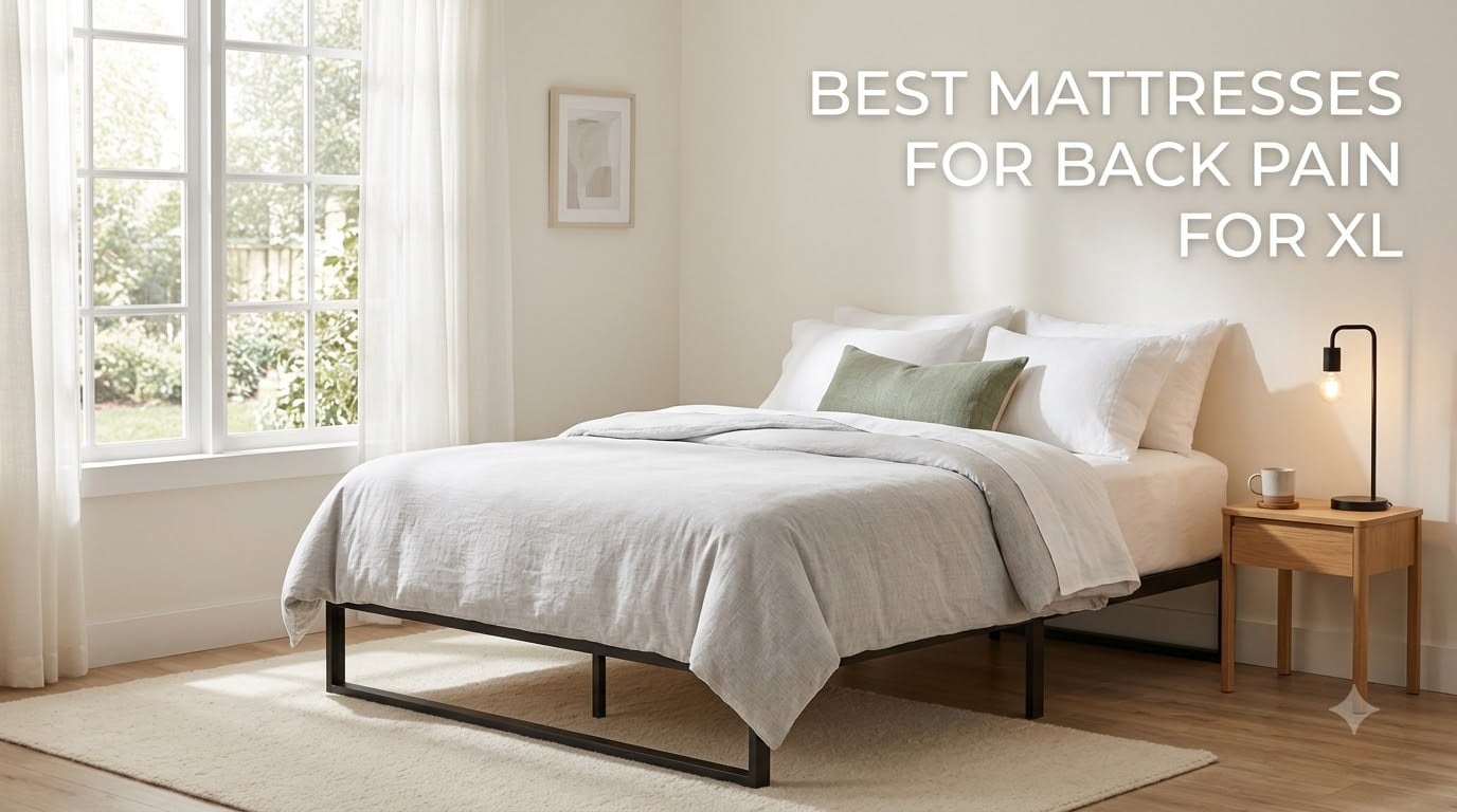 best mattresses for back pain for xl
