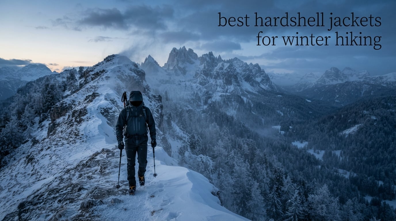 best hardshell jackets for winter hiking
