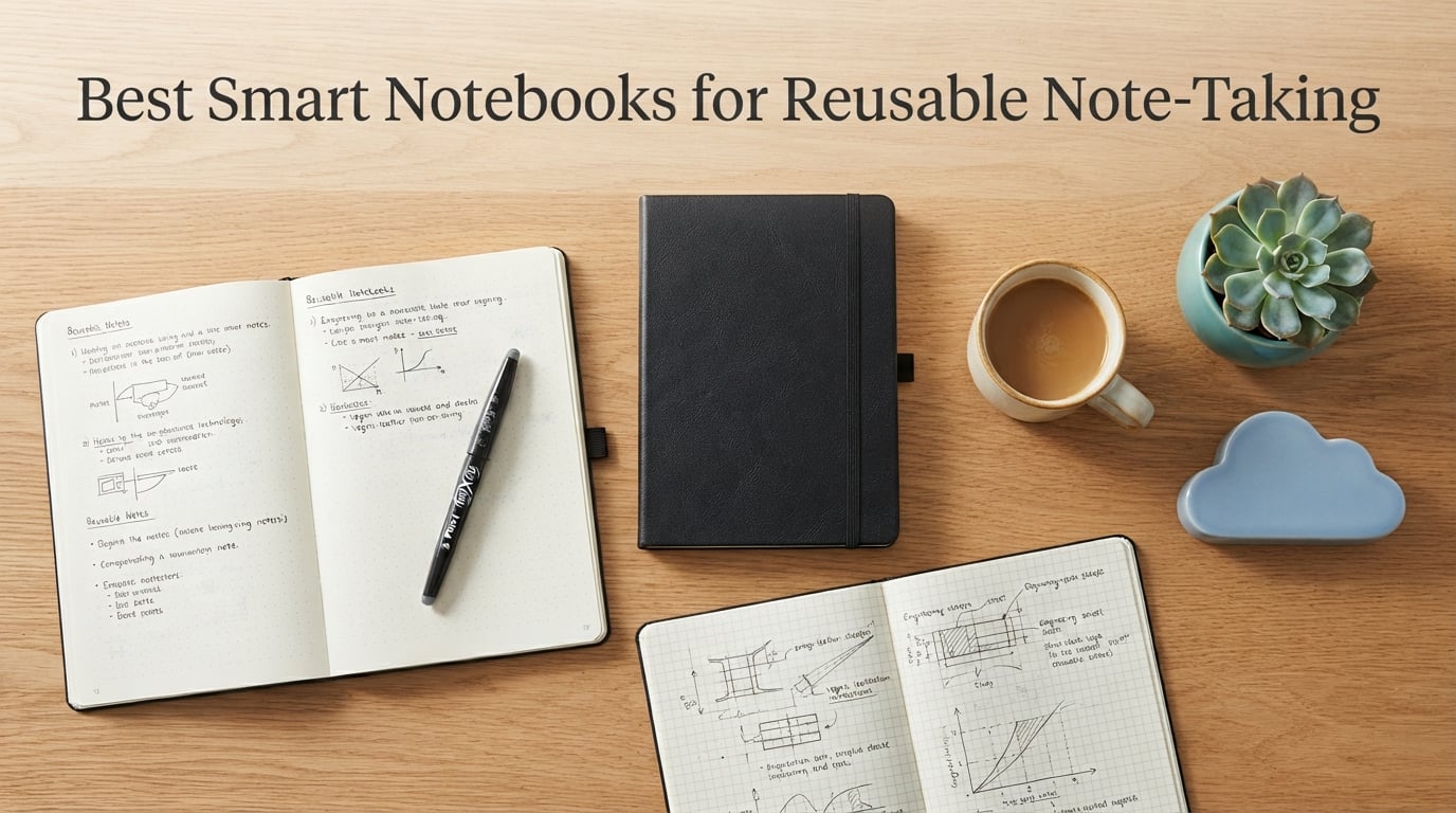 Best Smart Notebooks for Reusable Note-Taking