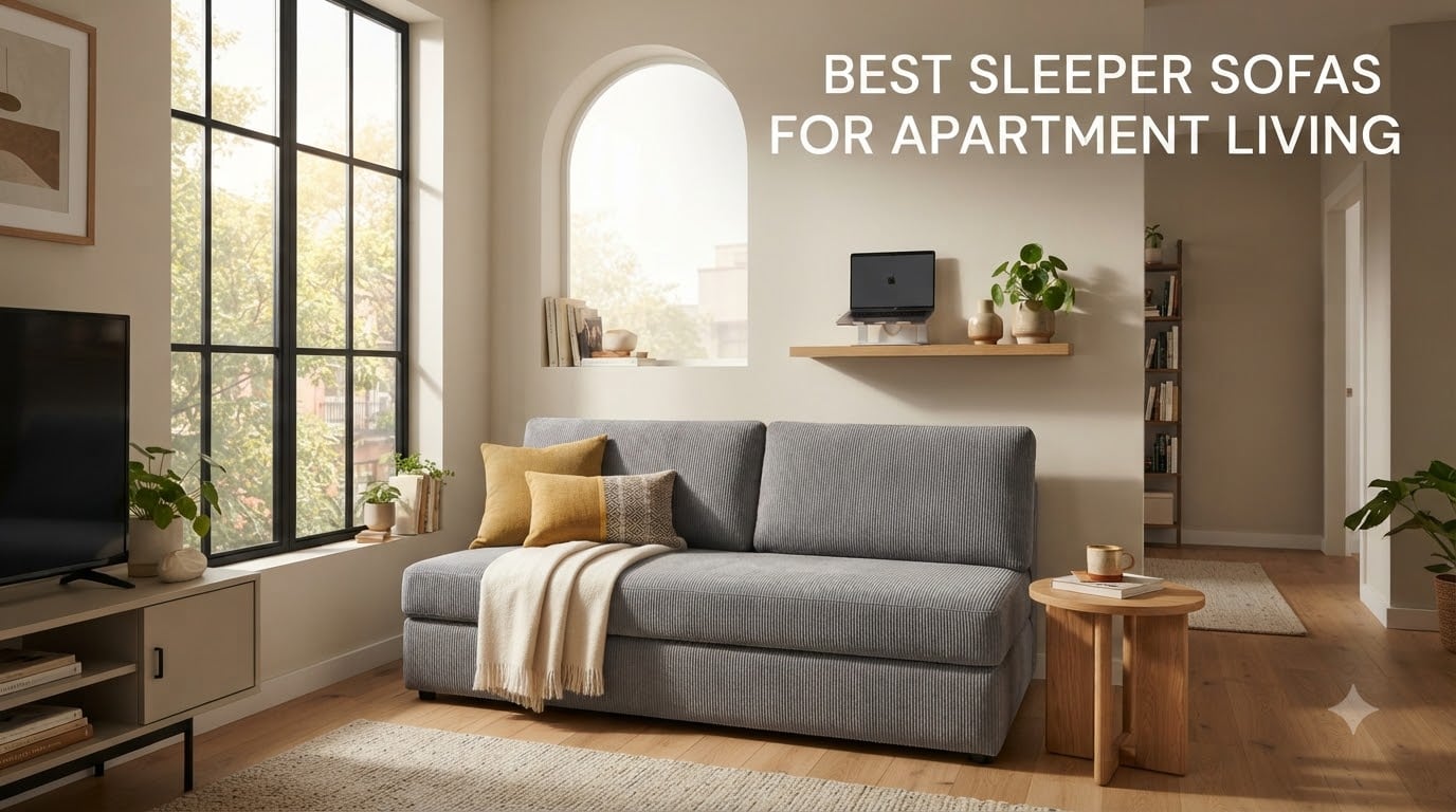 best sleeper sofas for apartment living