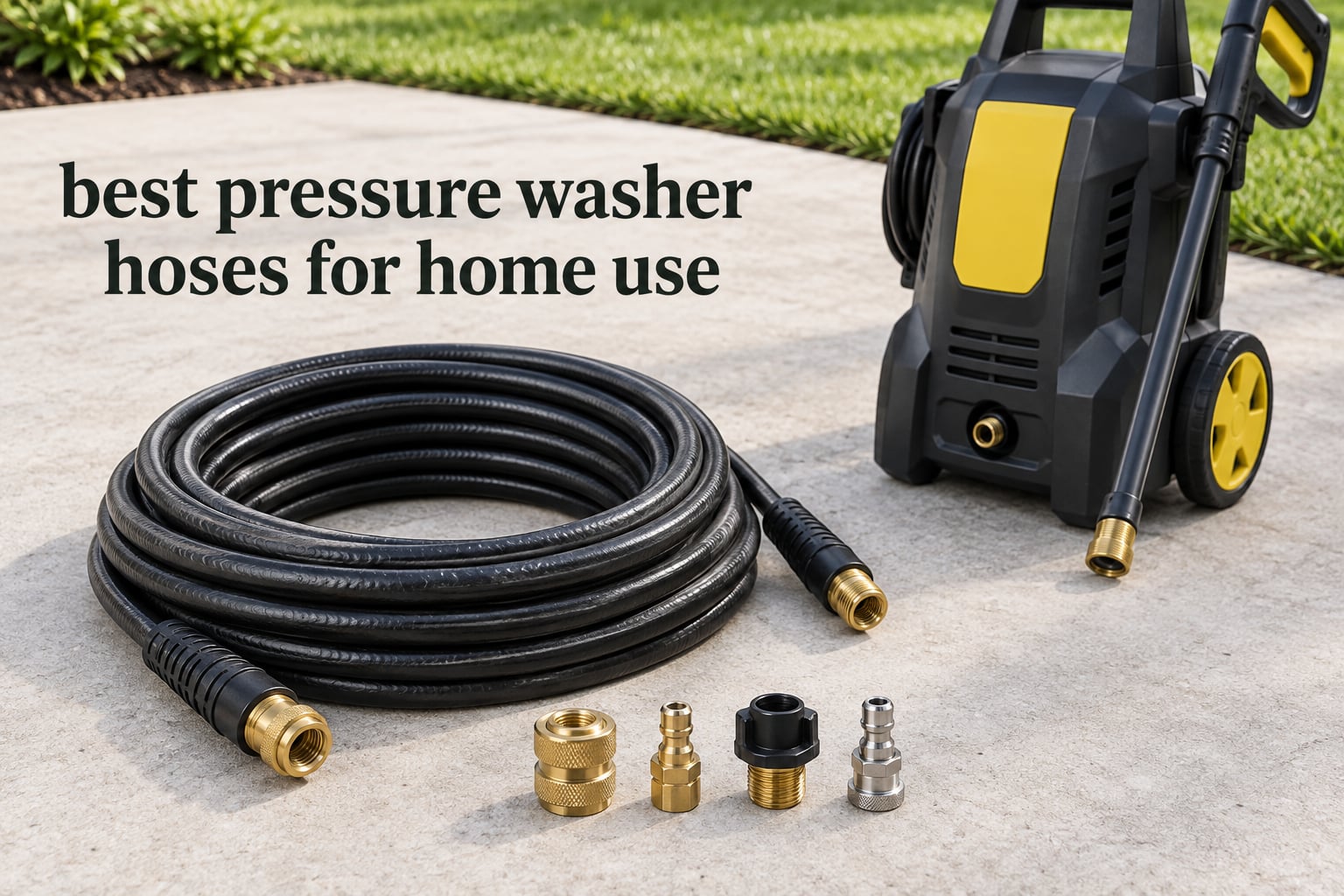 best pressure washer hoses for home use