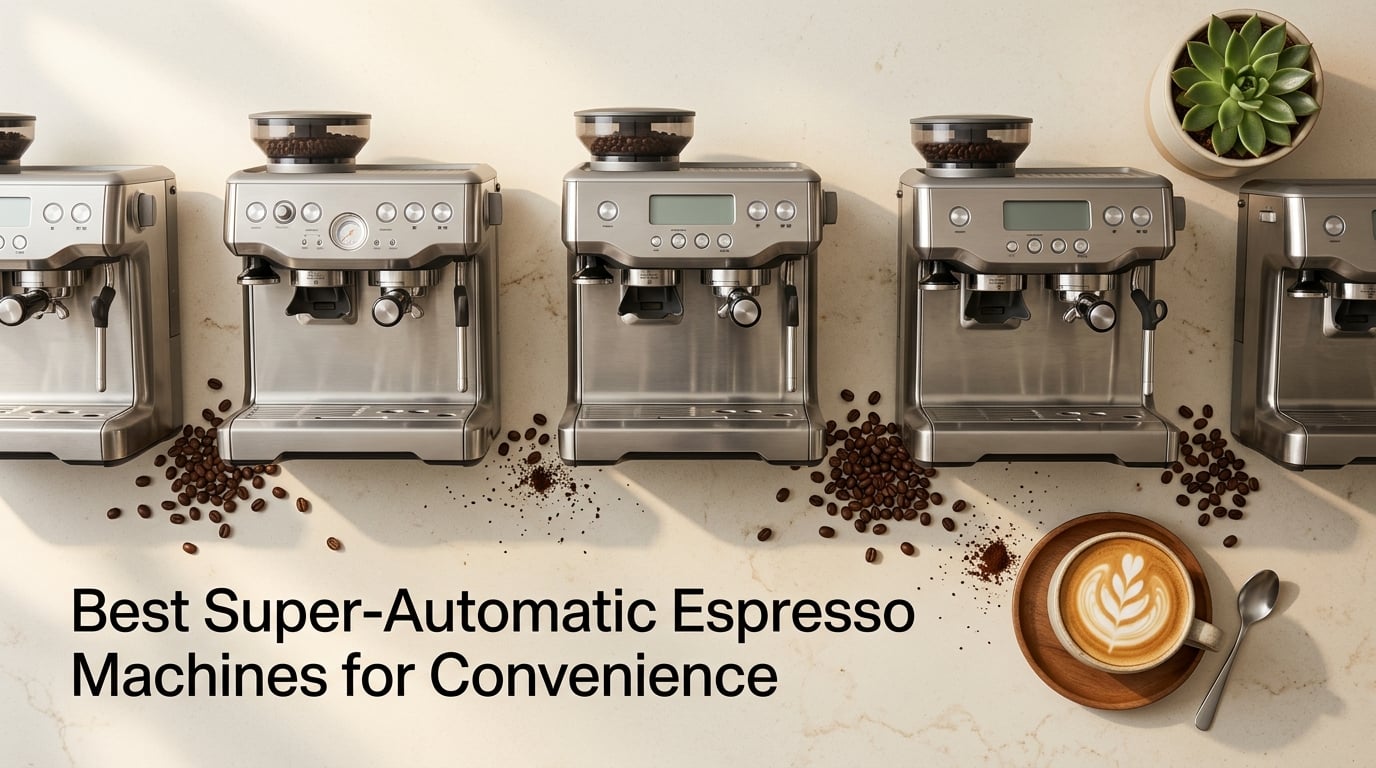 Best Super-Automatic Espresso Machines for Convenience