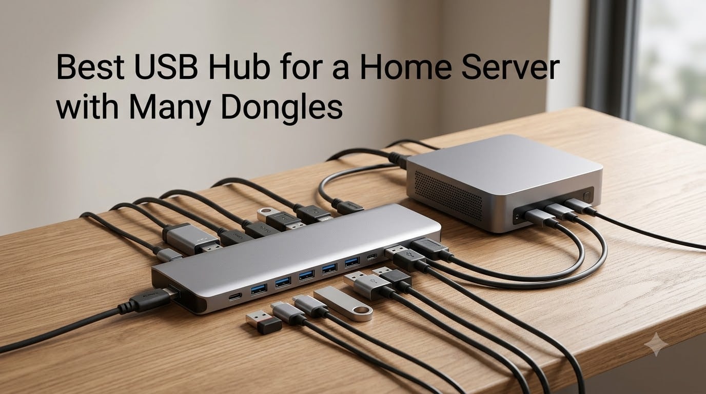 Best USB Hub for a Home Server with Many Dongles