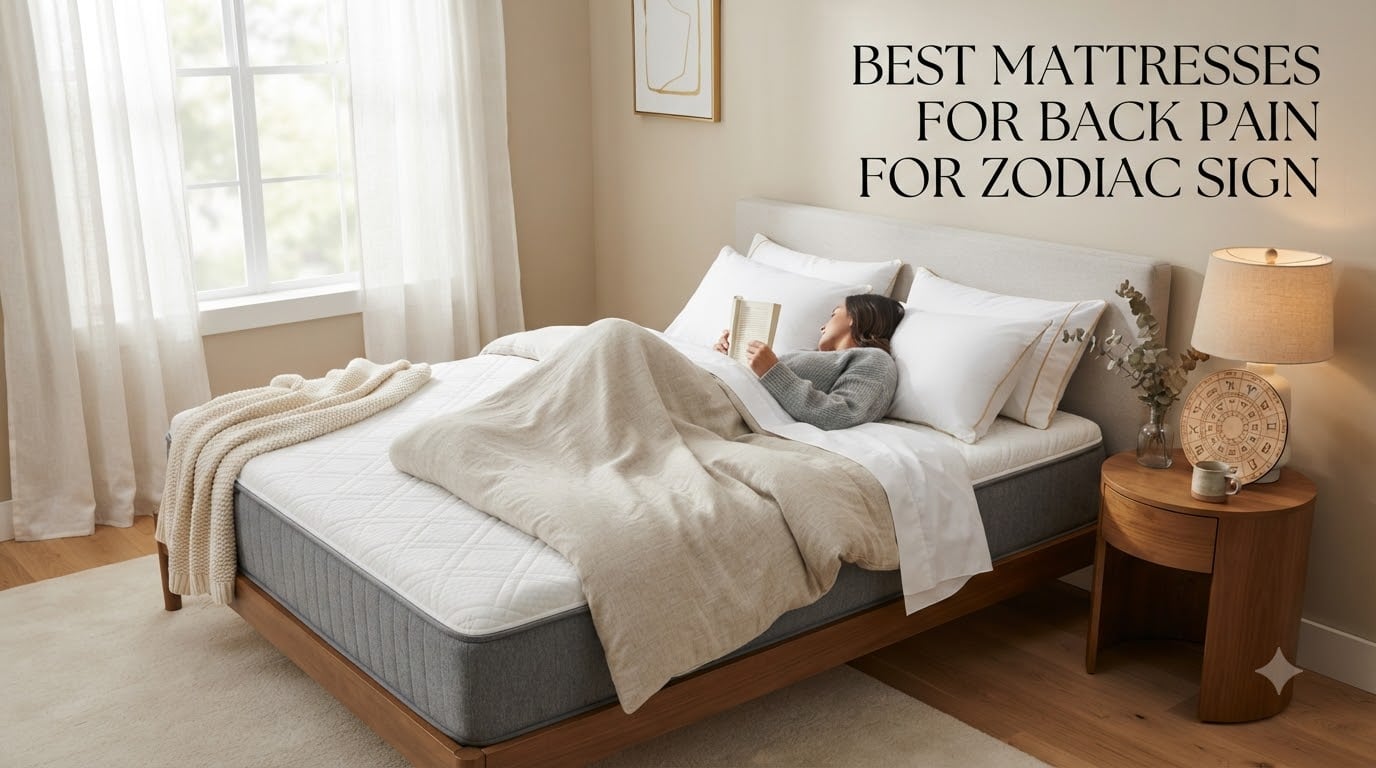 best mattresses for back pain for zodiac sign