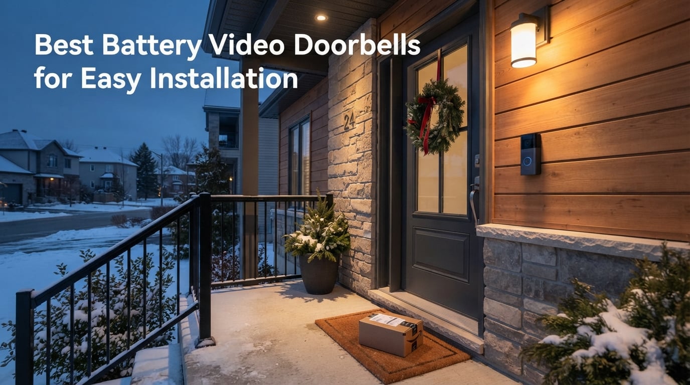 Best Battery Video Doorbells for Easy Installation