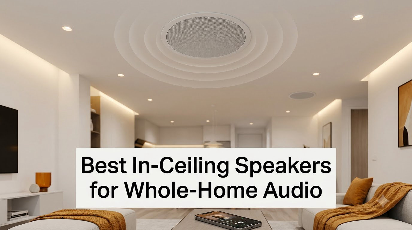Best In-Ceiling Speakers for Whole-Home Audio