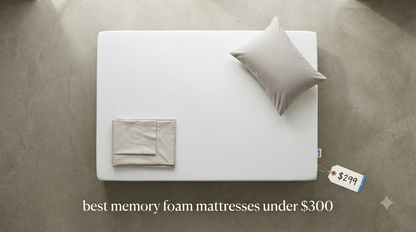 best memory foam mattresses under $300
