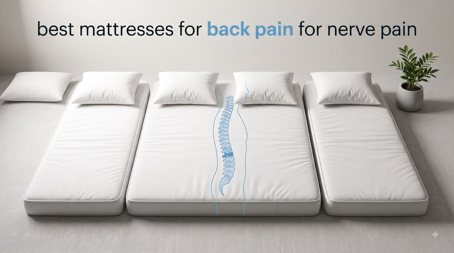 best mattresses for back pain for nerve pain