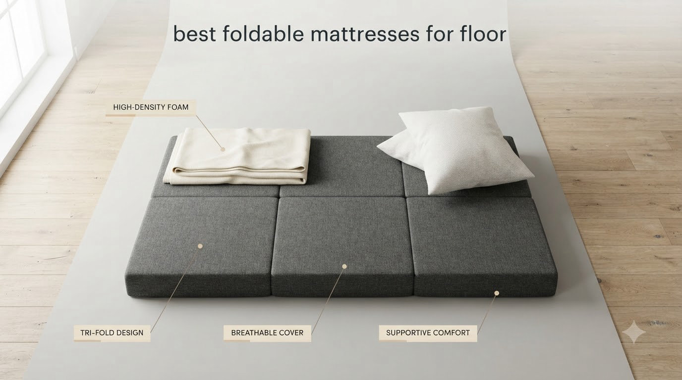 best foldable mattresses for floor