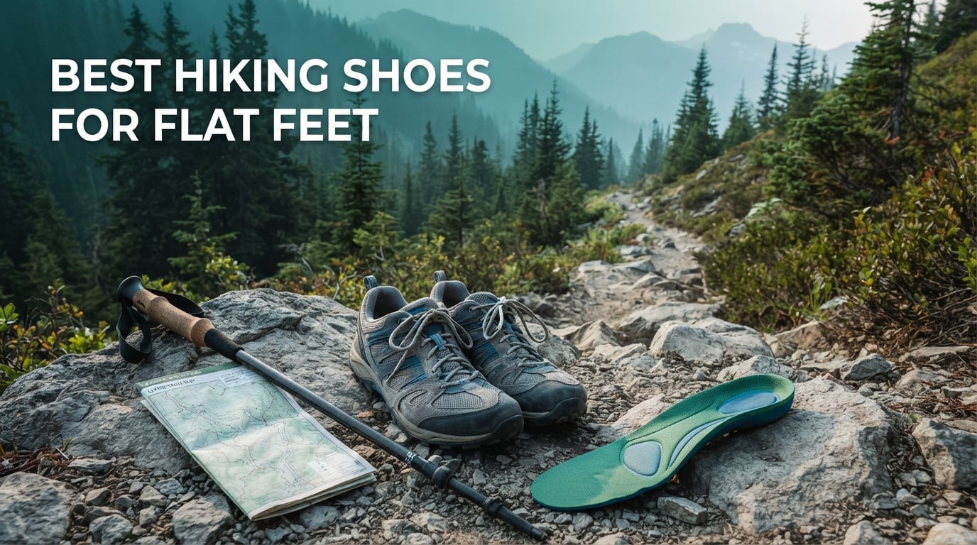 best hiking shoes for flat feet