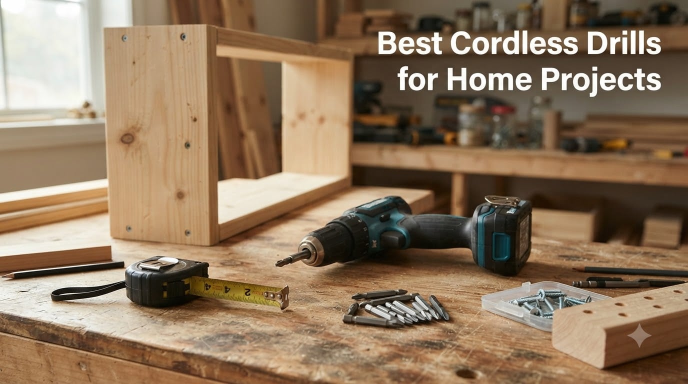 Best Cordless Drills for Home Projects