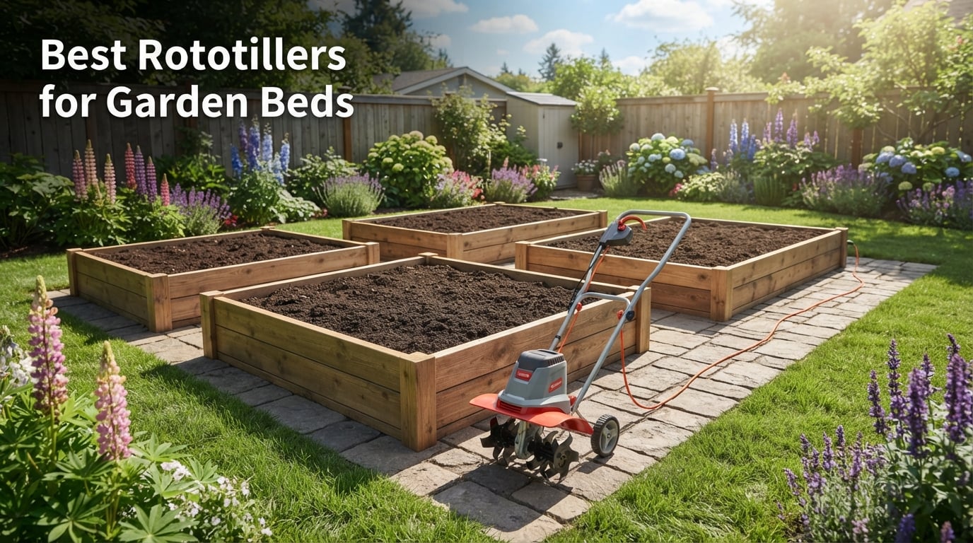 Best Rototillers for Garden Beds