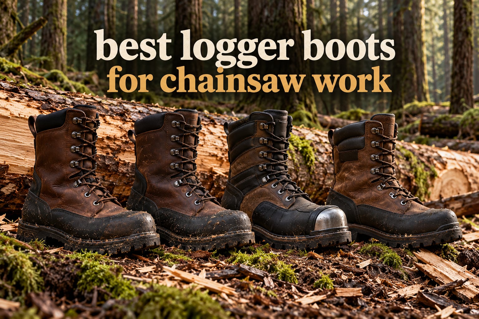 best logger boots for chainsaw work