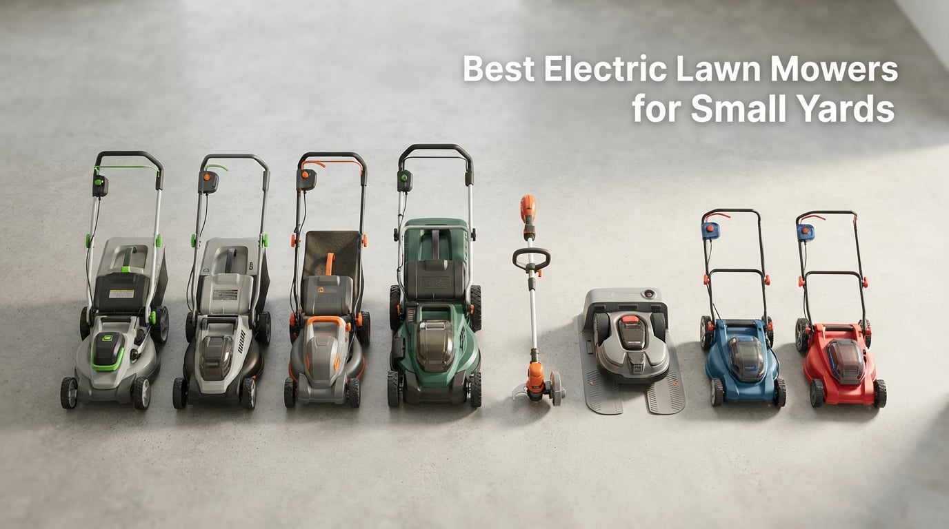 Best Electric Lawn Mowers for Small Yards