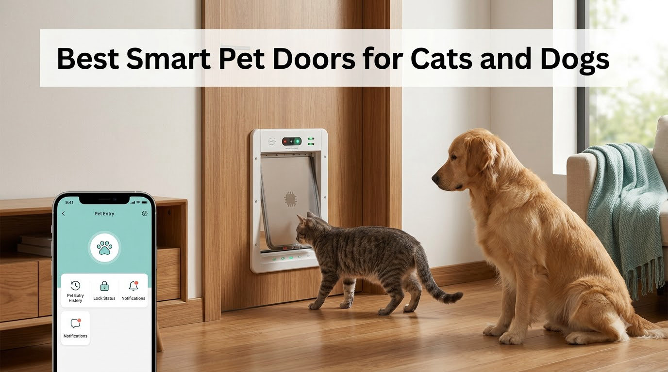 Best Smart Pet Doors for Cats and Dogs