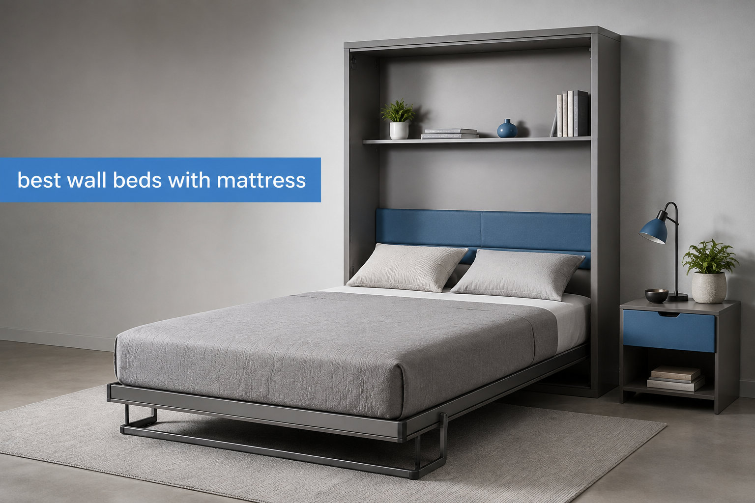 best wall beds with mattress