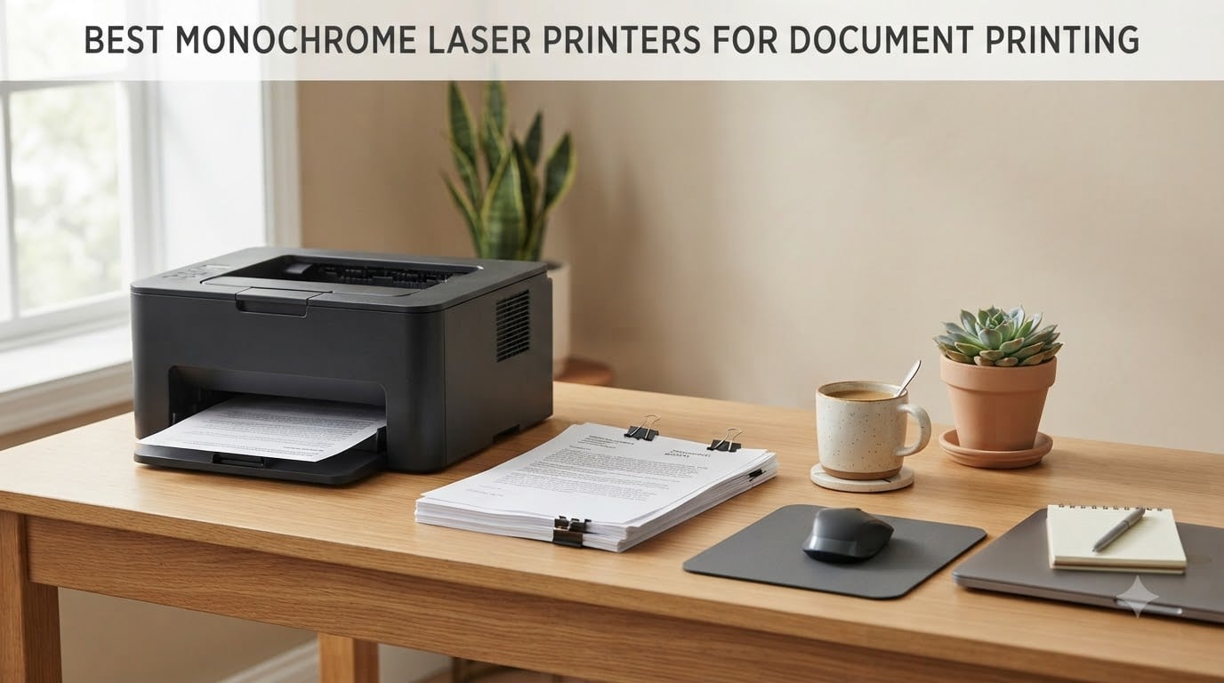 Best Monochrome Laser Printers for Document Printing