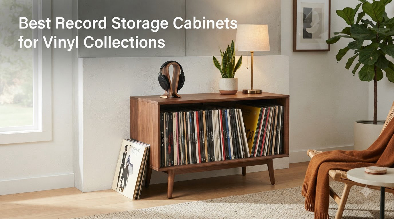 Best Record Storage Cabinets for Vinyl Collections