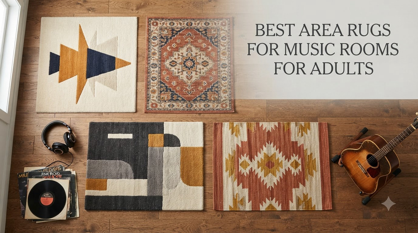 best area rugs for music rooms for adults