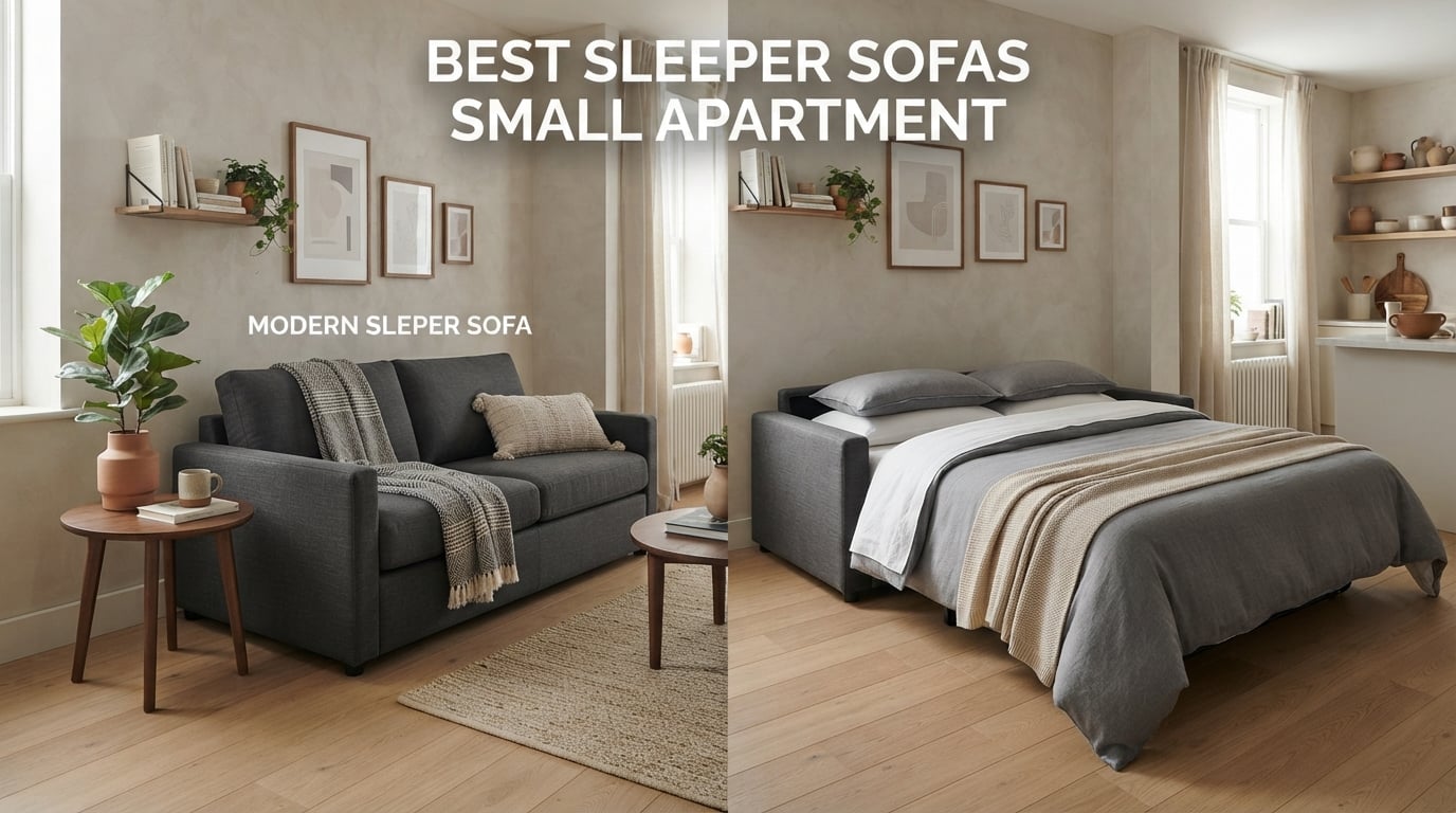 best sleeper sofas small apartment