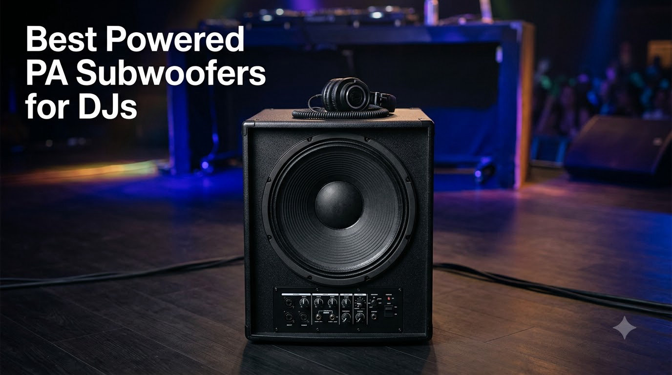 Best Powered PA Subwoofers for DJs