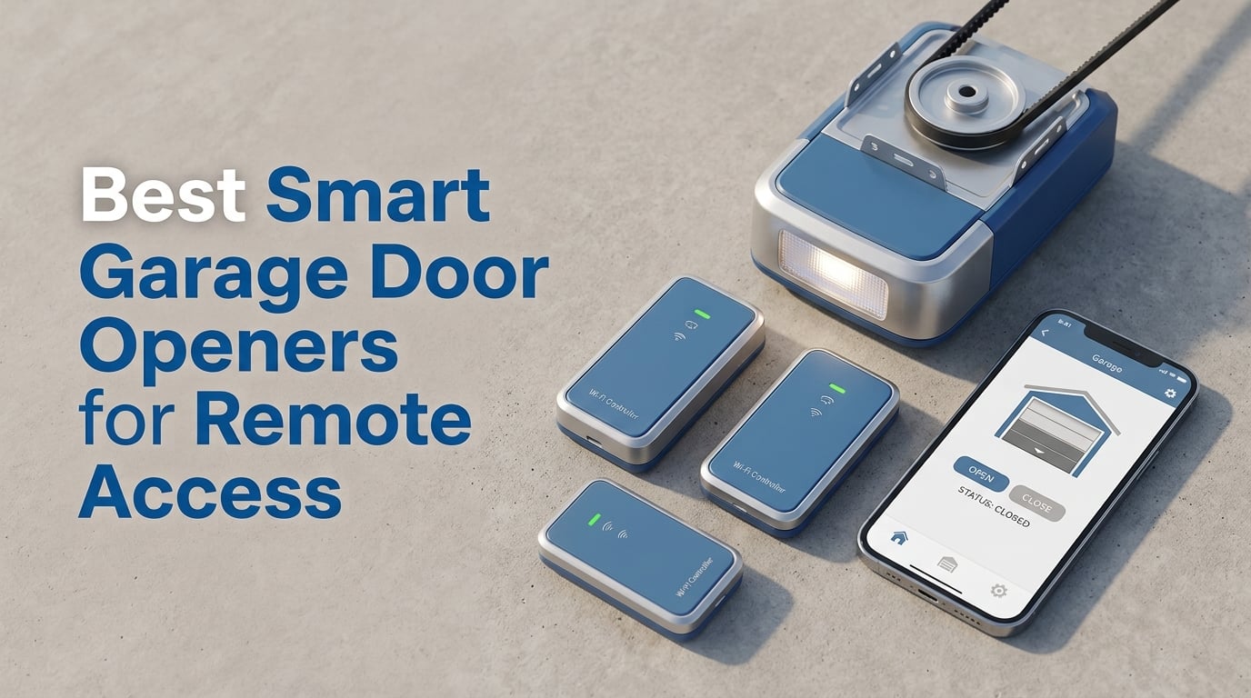 Best Smart Garage Door Openers for Remote Access