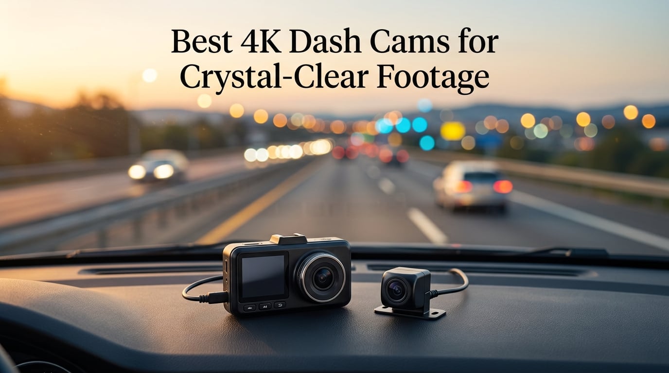 Best 4K Dash Cams for Crystal-Clear Footage