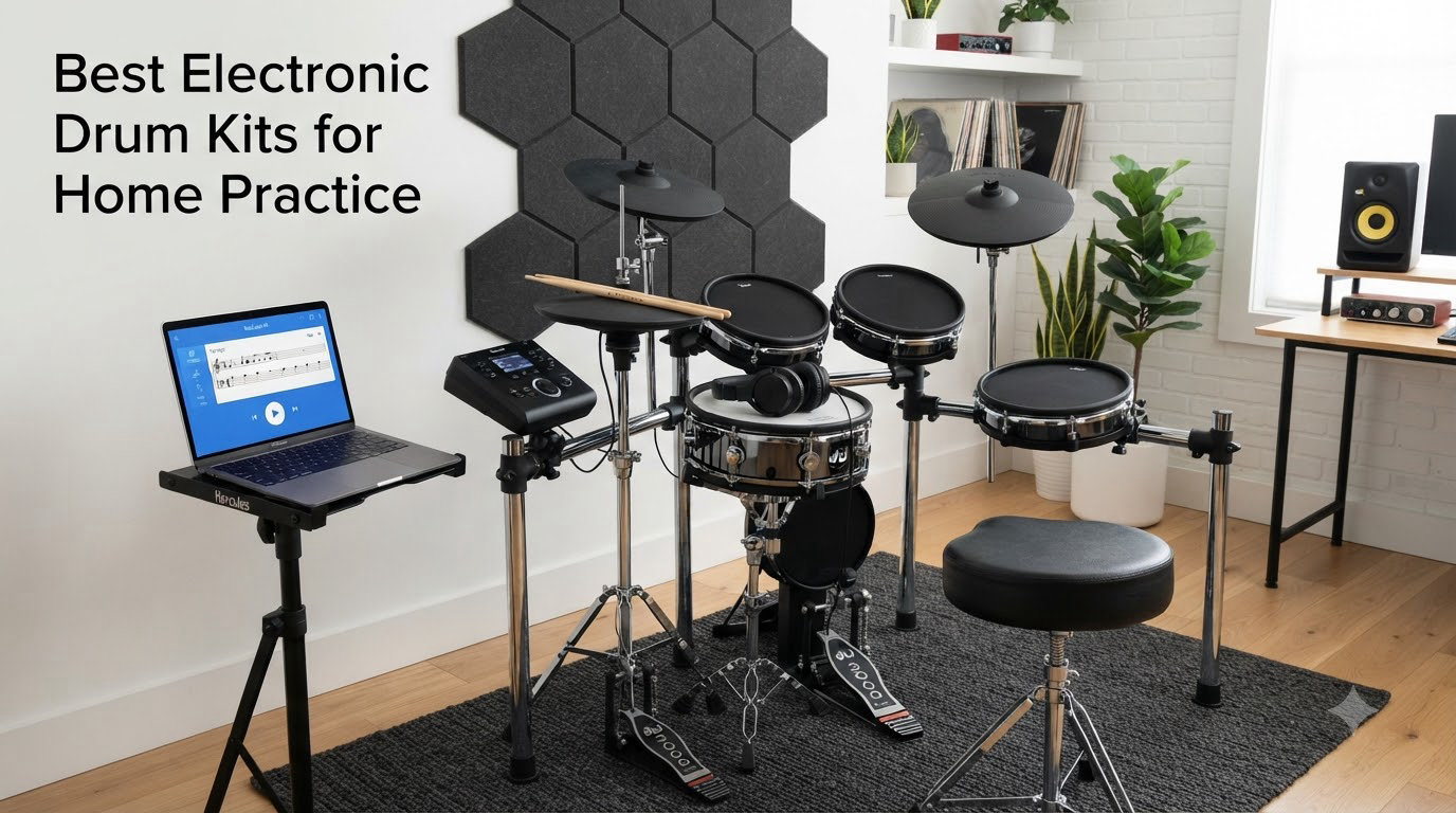 Best Electronic Drum Kits for Home Practice