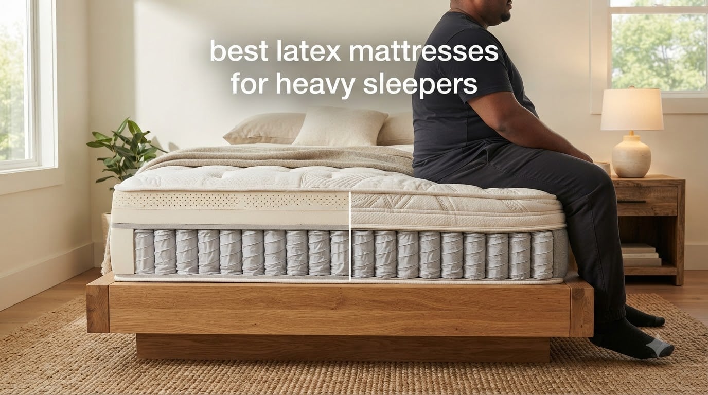 best latex mattresses for heavy sleepers