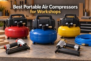 Best Portable Air Compressors for Workshops