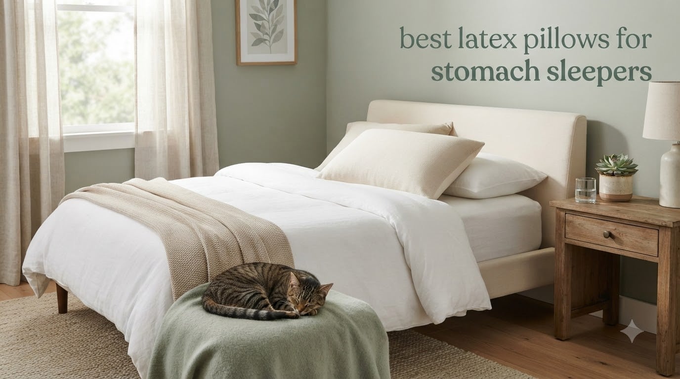 best latex pillows for stomach sleepers