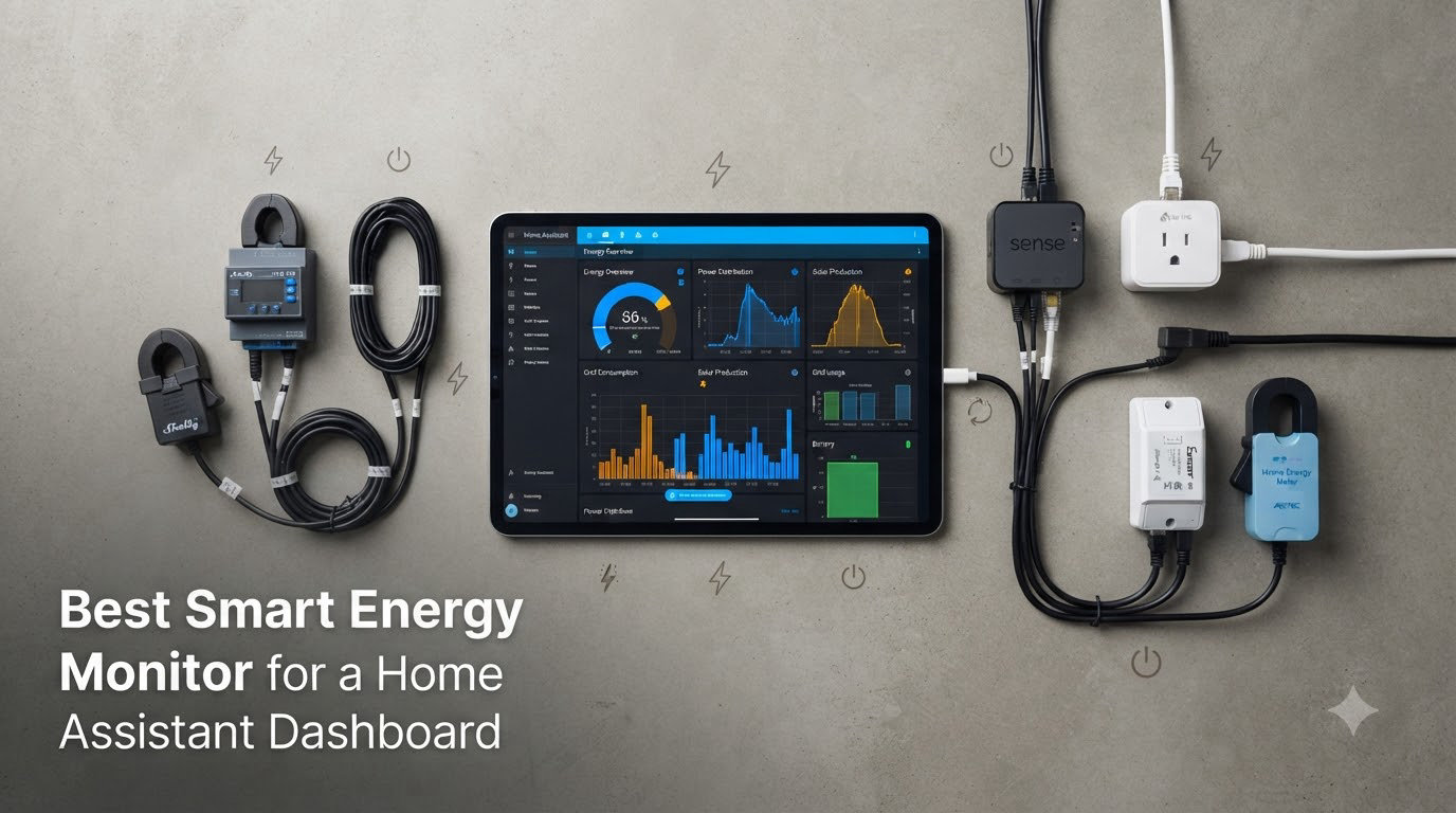 Best Smart Energy Monitor for a Home Assistant Dashboard