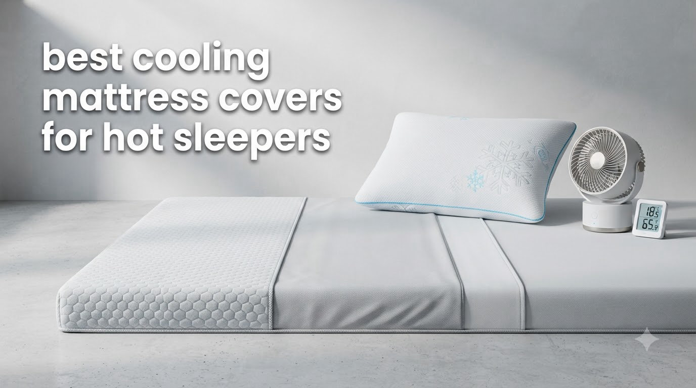 best cooling mattress covers for hot sleepers