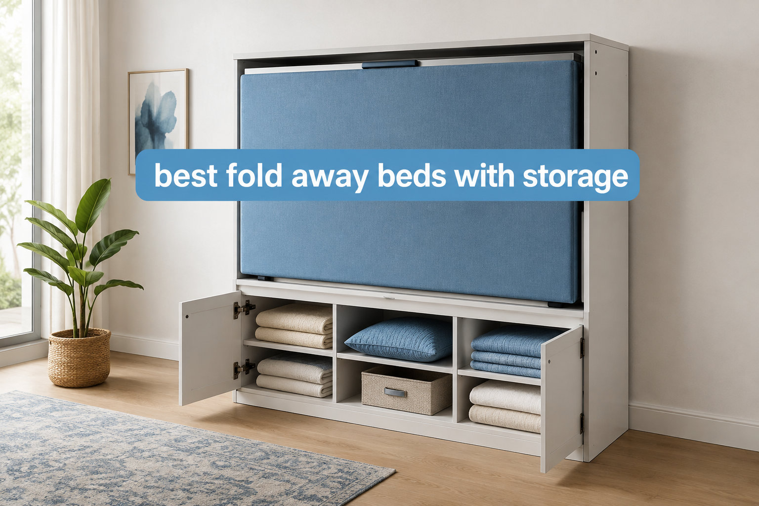 best fold away beds with storage