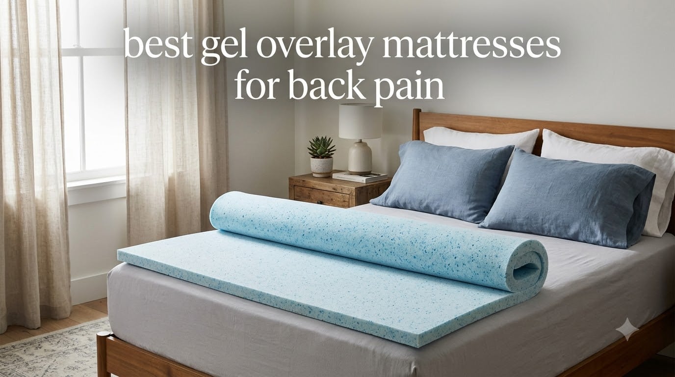 best gel overlay mattresses for back pain