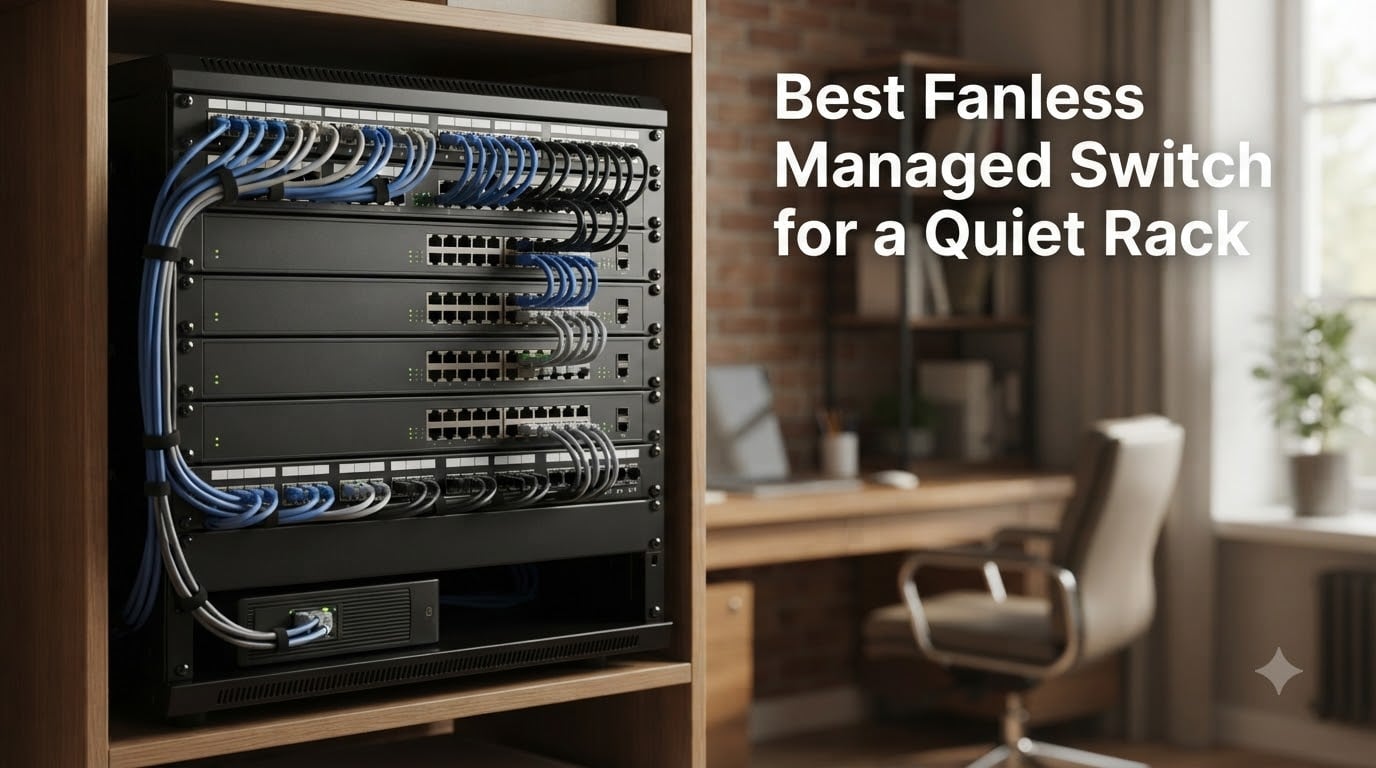 Best Fanless Managed Switch for a Quiet Rack