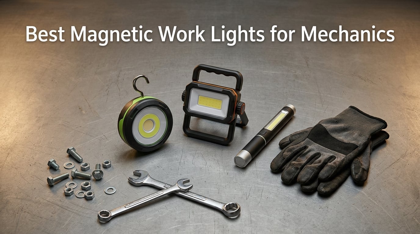 Best Magnetic Work Lights for Mechanics