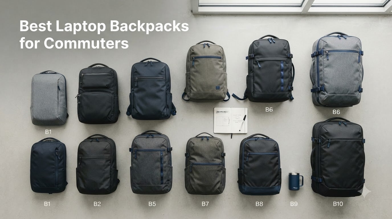 Best Laptop Backpacks for Commuters